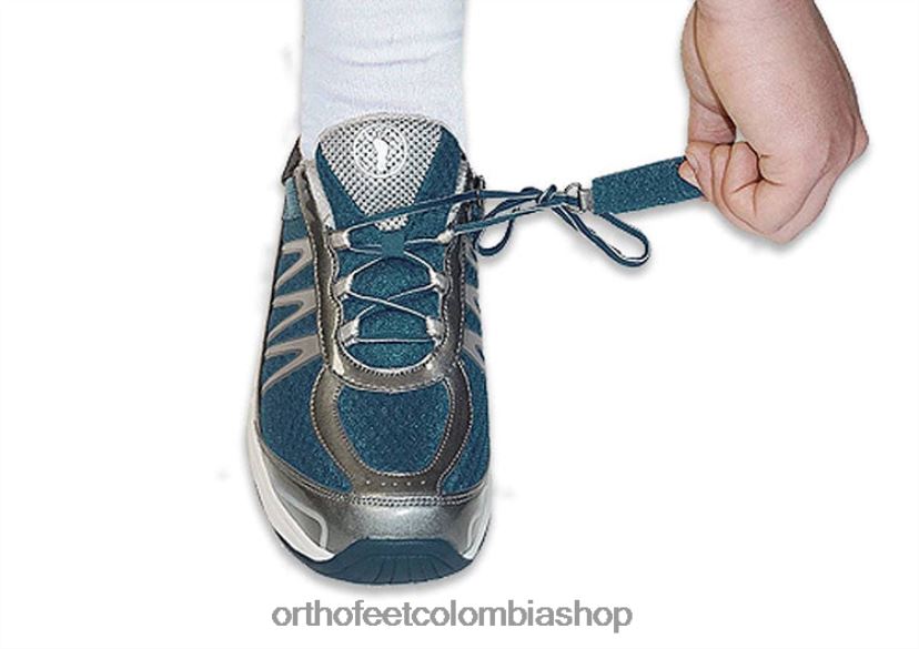 azul Orthofeet R48066137 hombres sprint sin corbata zapatillas - Image 4