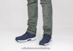 azul Orthofeet R48066138 hombres punto elástico tacoma zapatillas - Image 2