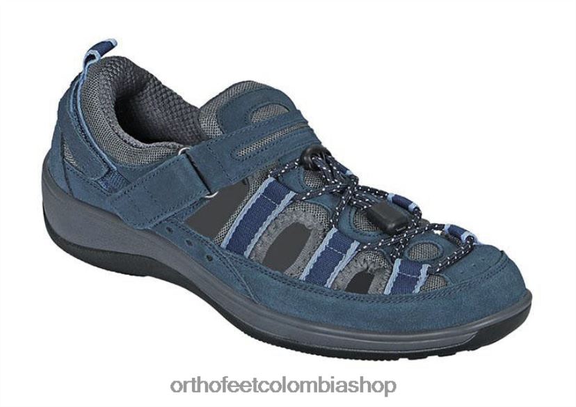 azul Orthofeet R4806635 mujer correa de tacón de nápoles sandalias - Image 1