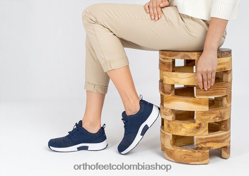 azul Orthofeet R4806657 mujer francis sin corbata zapatillas - Image 2