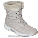 beige Orthofeet R4806685 mujer alpes impermeable botas