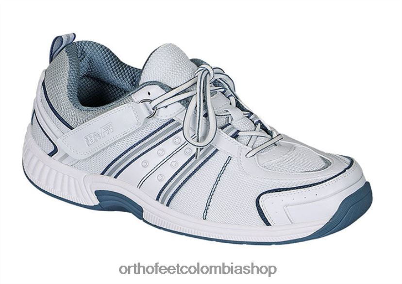 blanco Orthofeet R48066142 hombres monterey bay sin corbata zapatillas - Image 1