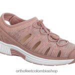 durazno Orthofeet R4806640 mujer punto elástico laguna sandalias