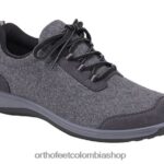 gris Orthofeet R48066103 mujer lana sierra zapatos casuales