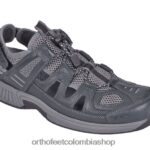 gris Orthofeet R48066123 hombres correa de talón alpino sandalias