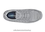 gris Orthofeet R48066131 hombres punto elástico de lava zapatillas - Image 5