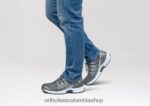 gris Orthofeet R48066136 hombres sprint sin corbata zapatillas - Image 2