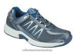 gris Orthofeet R48066136 hombres sprint sin corbata zapatillas