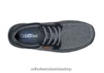 gris Orthofeet R48066169 hombres lona de porto zapatos casuales - Image 5