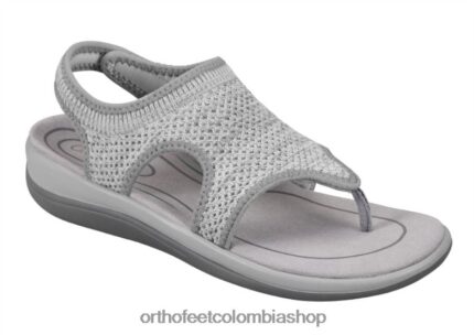 gris Orthofeet R4806632 mujer Lira sandalias