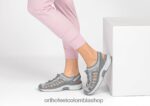 gris Orthofeet R4806639 mujer punto elástico laguna sandalias - Image 2
