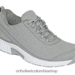 gris Orthofeet R4806651 mujer lana de coral zapatillas