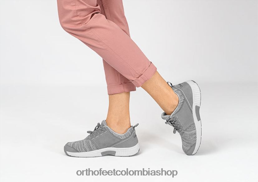 gris Orthofeet R4806656 mujer francis sin corbata zapatillas - Image 2