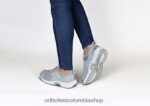 gris Orthofeet R4806691 mujer punto elástico joelle zapatos casuales - Image 2