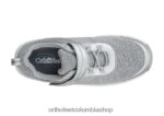 gris Orthofeet R4806691 mujer punto elástico joelle zapatos casuales - Image 5