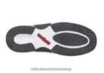 gris oscuro Orthofeet R48066130 hombres punto elástico de lava zapatillas - Image 6