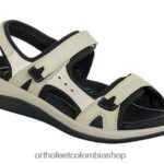 hueso Orthofeet R480664 mujer Venecia sandalias