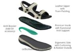 hueso Orthofeet R480664 mujer Venecia sandalias - Image 6