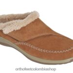 marrón Orthofeet R48066115 mujer charlotte zapatillas