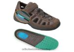 marrón Orthofeet R48066125 hombres correa de talón de agua clara sandalias - Image 3