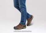 marrón Orthofeet R48066147 hombres Sorrento zapatillas - Image 2