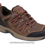 marrón Orthofeet R48066147 hombres Sorrento zapatillas
