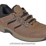 marrón Orthofeet R48066148 hombres shreveport sin corbata zapatillas