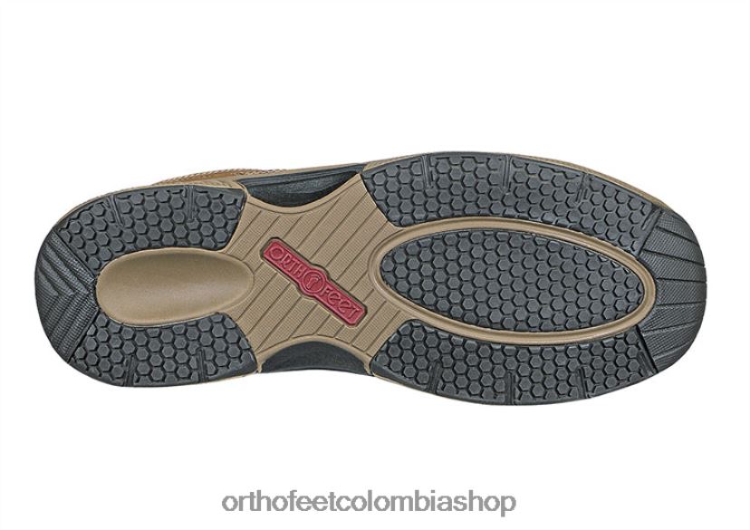 marrón Orthofeet R48066148 hombres shreveport sin corbata zapatillas - Image 6