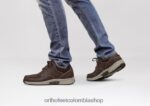 marrón Orthofeet R48066166 hombres León zapatos casuales - Image 2