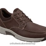 marrón Orthofeet R48066166 hombres León zapatos casuales