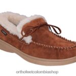 marrón Orthofeet R48066178 hombres toscana zapatillas
