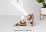 marrón Orthofeet R4806619 mujer correa bidireccional malibu sandalias - Image 2