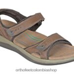 marrón Orthofeet R4806619 mujer correa bidireccional malibu sandalias