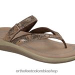 marrón Orthofeet R4806627 mujer gayá sandalias