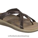 marrón Orthofeet R4806629 mujer clio sandalias