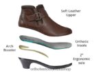 marrón Orthofeet R4806688 mujer emma botas - Image 3