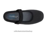 negro Orthofeet R48066111 mujer tramo de springfield zapatos casuales - Image 5