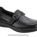 negro Orthofeet R48066112 mujer chelsea Zapatos de vestir