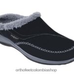 negro Orthofeet R48066114 mujer charlotte zapatillas