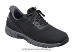 negro Orthofeet R48066126 hombres yari manos libres zapatillas