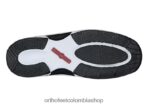 negro Orthofeet R48066128 hombres punto elástico de lava zapatillas - Image 6