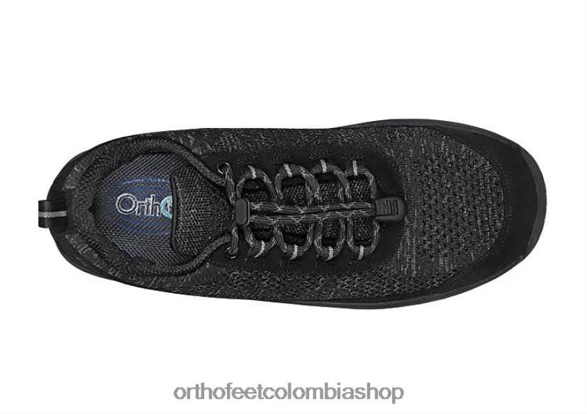 negro Orthofeet R48066129 hombres lava sin corbata zapatillas - Image 5