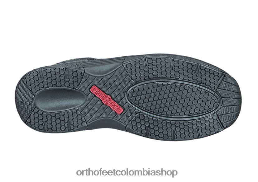 negro Orthofeet R48066129 hombres lava sin corbata zapatillas - Image 6