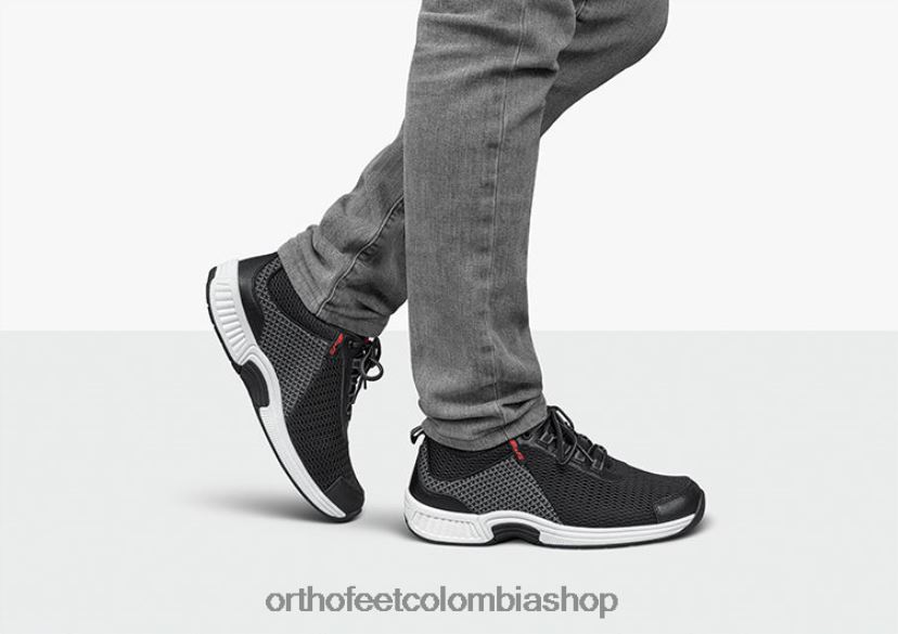 negro Orthofeet R48066132 hombres tramo de agua de borde zapatillas - Image 2
