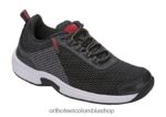negro Orthofeet R48066132 hombres tramo de agua de borde zapatillas