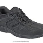negro Orthofeet R48066140 hombres empalizadas del pacífico a prueba de agua zapatillas
