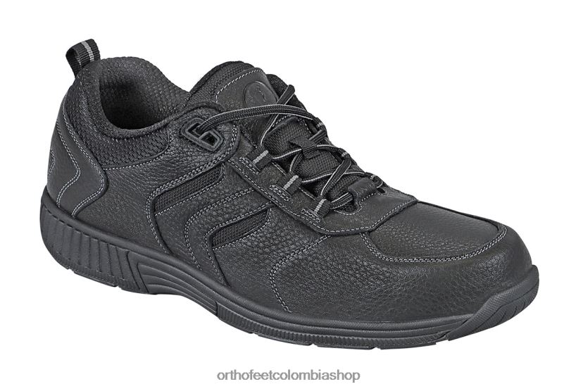negro Orthofeet R48066140 hombres empalizadas del pacífico a prueba de agua zapatillas - Image 1
