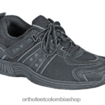 negro Orthofeet R48066143 hombres monterey bay sin corbata zapatillas