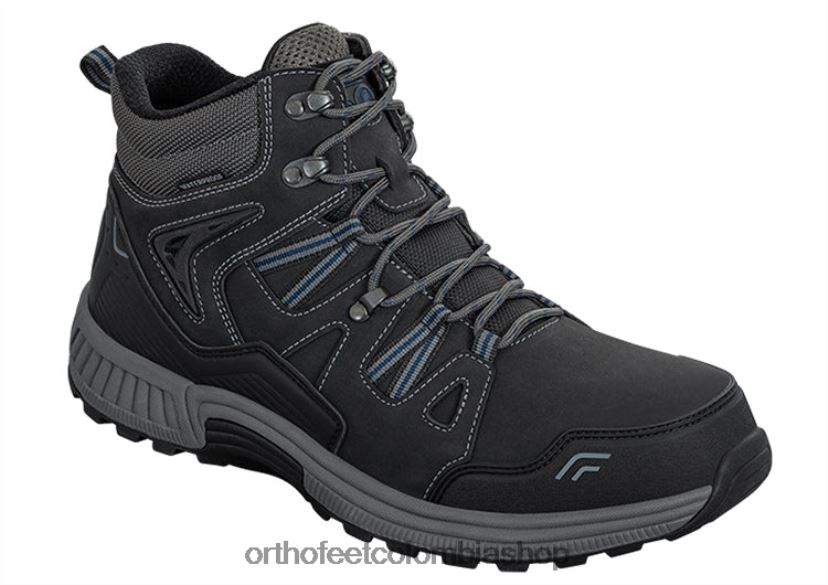 negro_orthofeet_r48066149_hombres_ridgewood_zapatos_de_senderismo.jpg negro Orthofeet R48066149 hombres Ridgewood zapatos de senderismo - Image 1