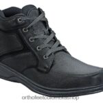 negro Orthofeet R48066153 hombres linea alta botas